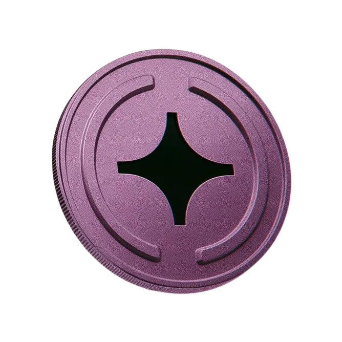 Pure Plum coin